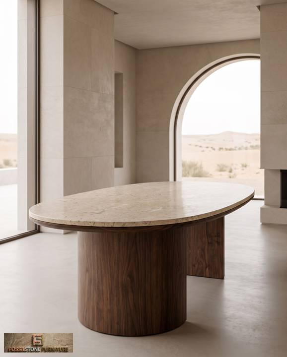 FSPL 8028 Riyami Bloom Dining Table